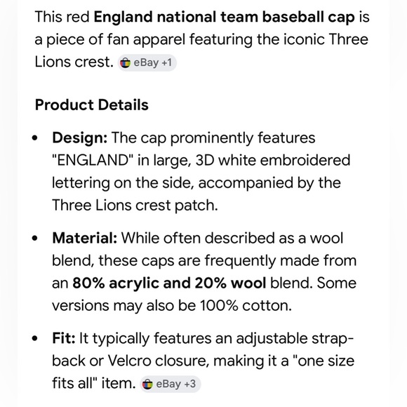 ✅England Football Club with 3D Embroidery and Crest Patch - Picture 2 of 16